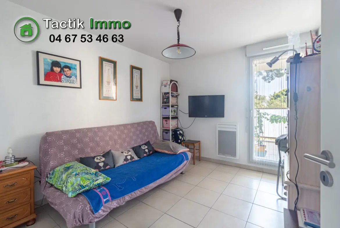 À vendre : Appartement 3 pièces avec terrasse et parking à Sète 