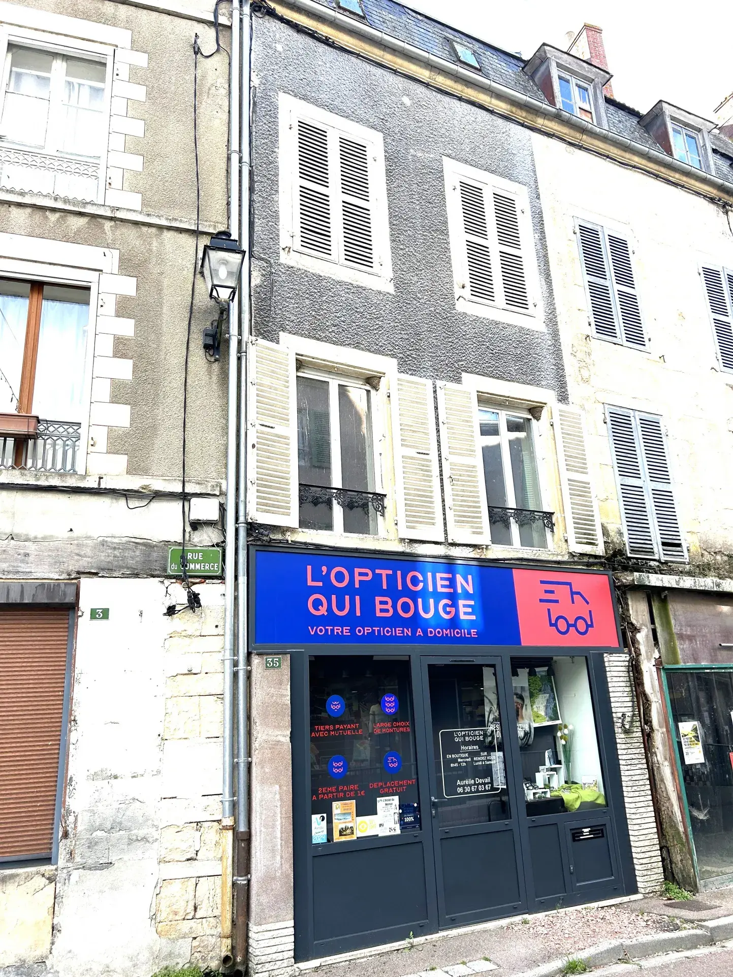 Maison de village à vendre à St Saulge – 76 m² avec loyer commercial 