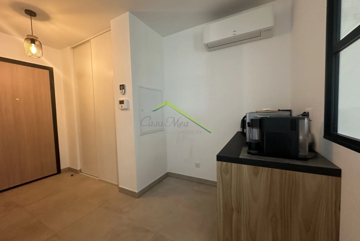 VESCOVATO - Studio/T2 en Rez-de-Jardin à Vendre 