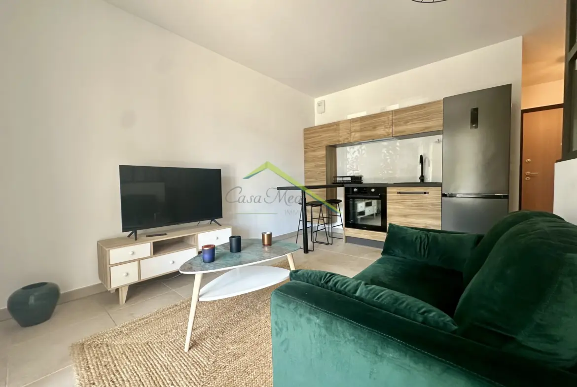 VESCOVATO - Studio/T2 en Rez-de-Jardin à Vendre 