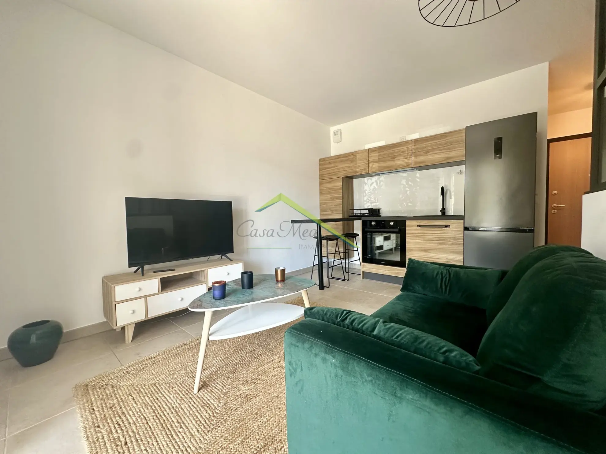 VESCOVATO - Studio/T2 en Rez-de-Jardin à Vendre 