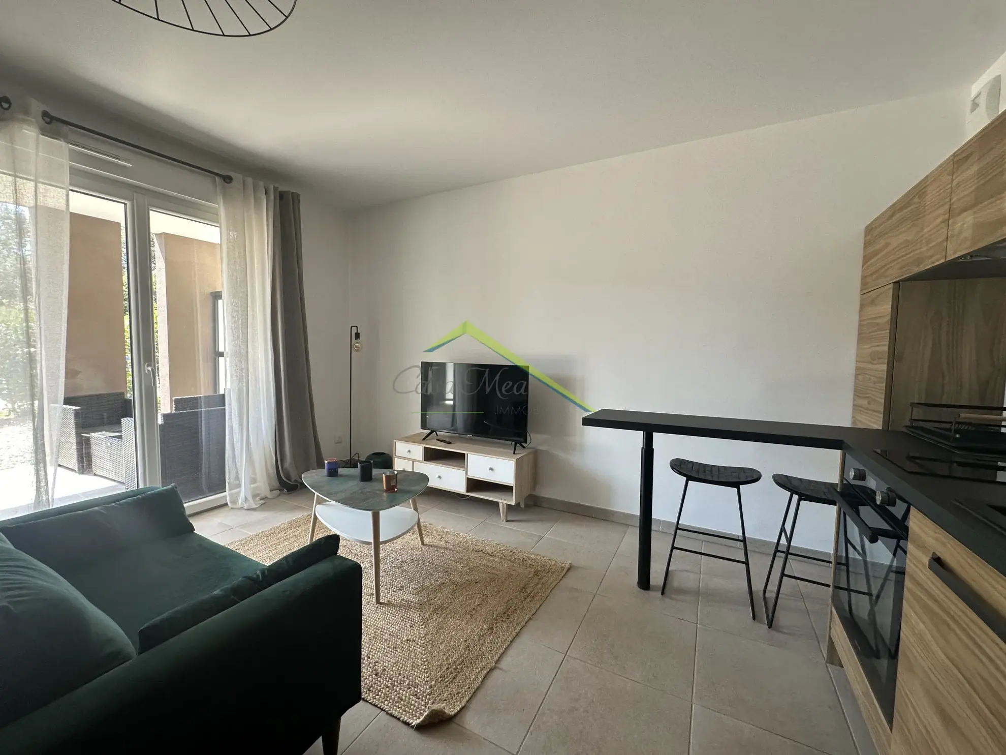 VESCOVATO - Studio/T2 en Rez-de-Jardin à Vendre 