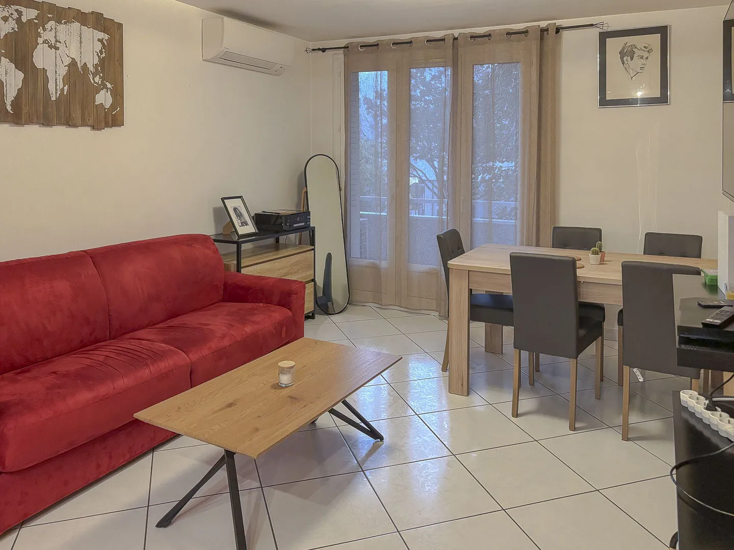 Appartement T3 lumineux à Villeurbanne à vendre 