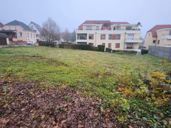 Terrain Constructible Viabilisé de 7,34 ares à Bergholtz-Zell