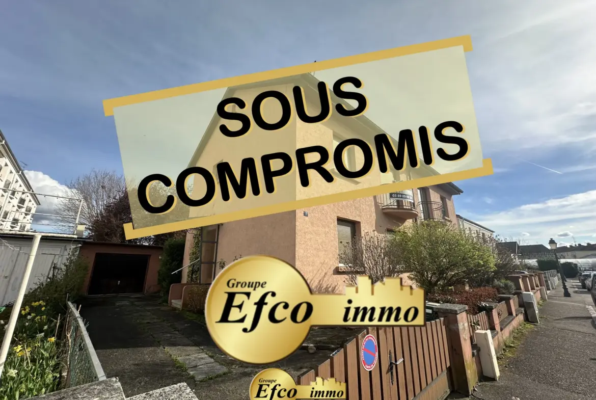 Maison avec 4 pièces à vendre à Huningue (68) avec EFCO IMMO 