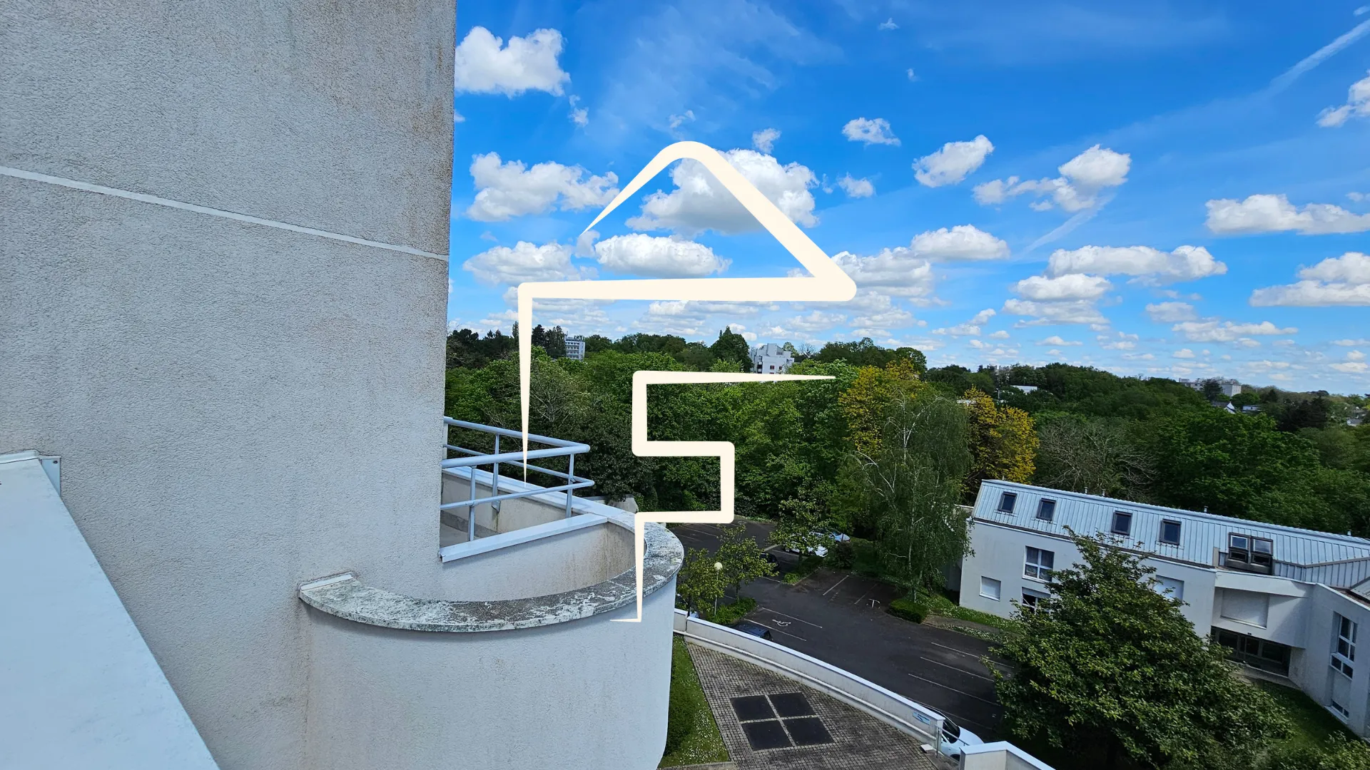 Nantes - Grand T3/T4 lumineux avec terrasse au dernier étage 