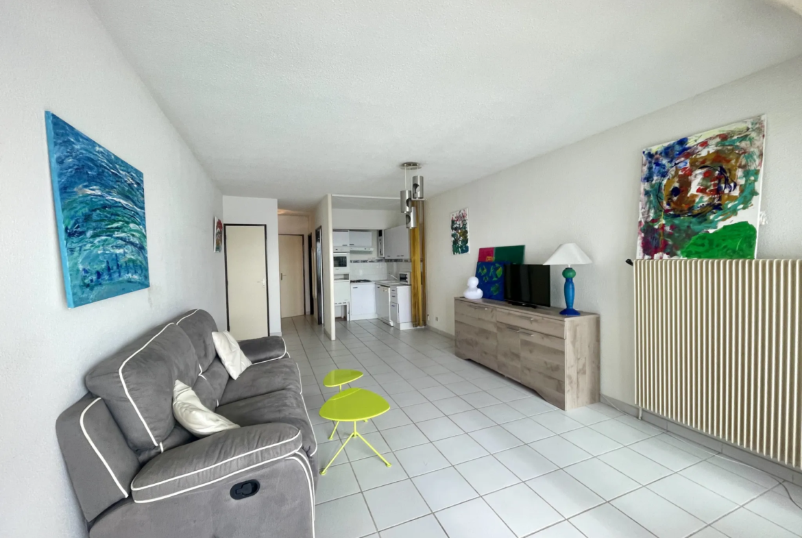 Appartement 3 pièces avec vue sur le port au Cap d'Agde 