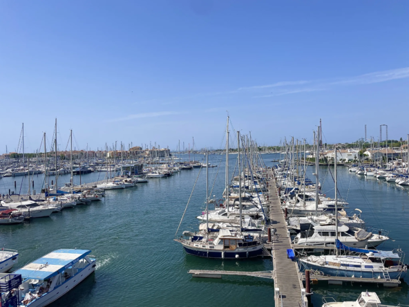 Appartement 3 pièces avec vue sur le port au Cap d'Agde