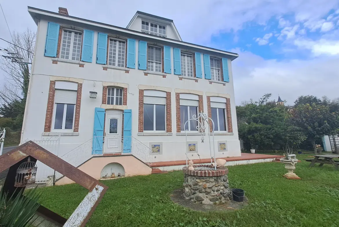 Maison de village avec vue sur les Pyrénées à Castelvieilh 