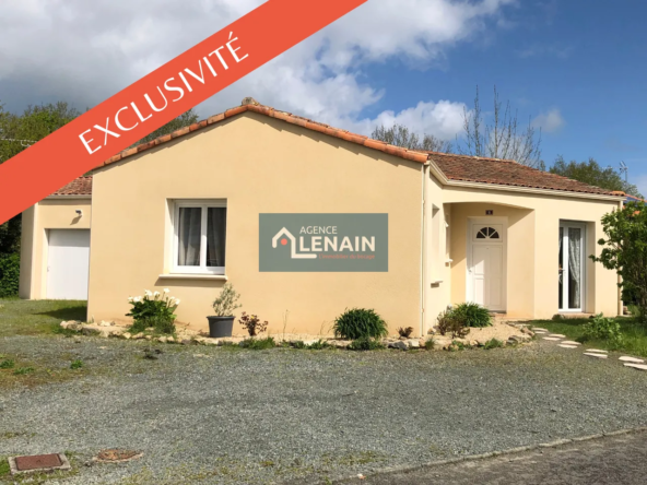 Maison individuelle de plain-pied avec 3 chambres à Essarts en bocage