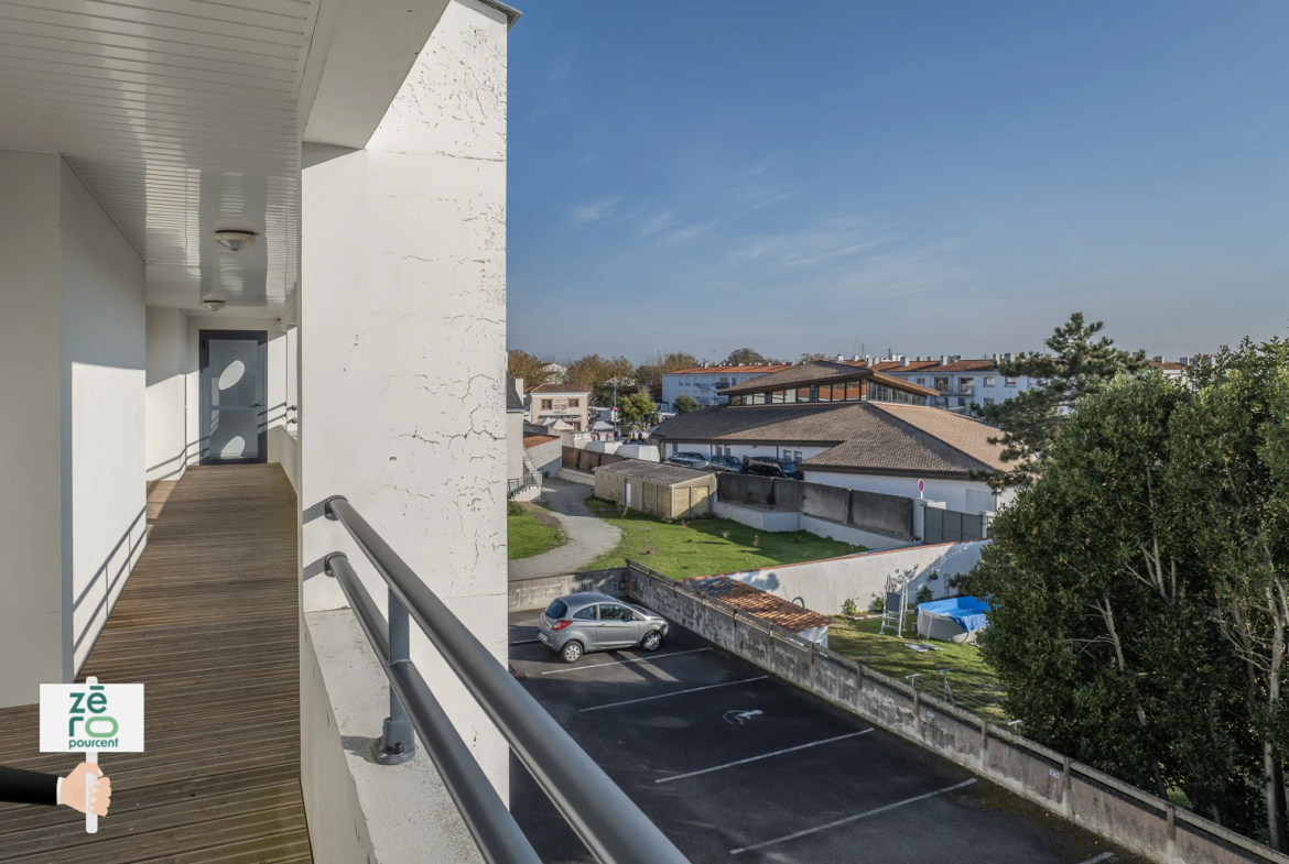 À vendre : T3 en parfait état avec terrasse à St Jean de Monts 