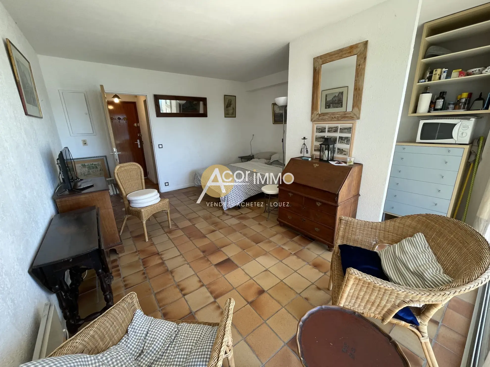 À vendre : Studio vue mer à La Seyne-sur-Mer, Tamaris 