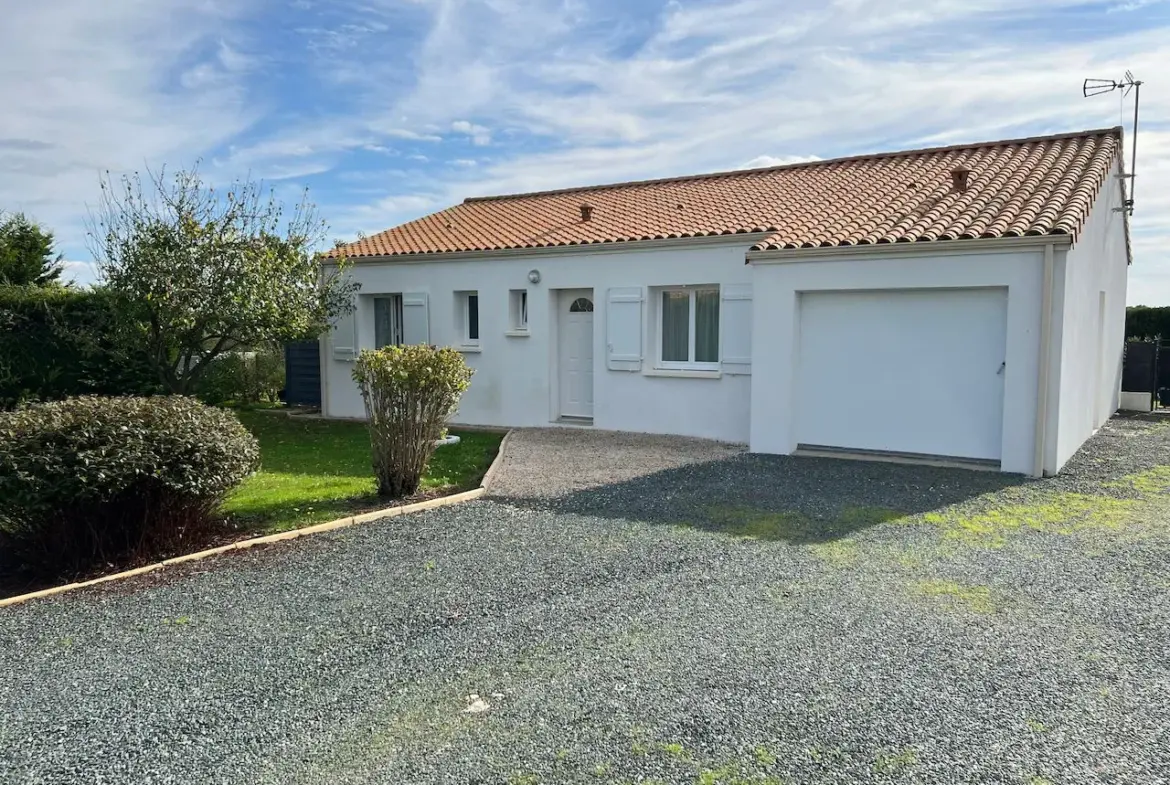 Maison de plain-pied à vendre à Ste Hermine - 200 450 € 