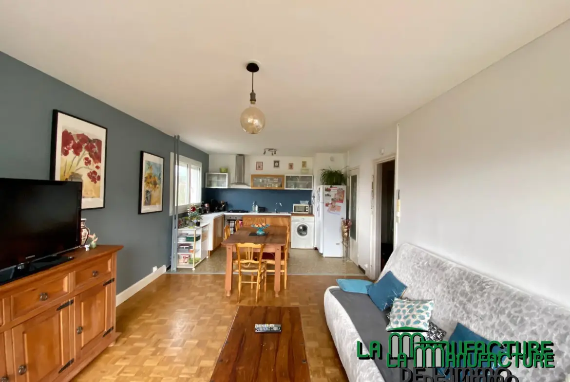 Bel appartement F3 avec balcon à Saint-Étienne - Parc du Portail Rouge 