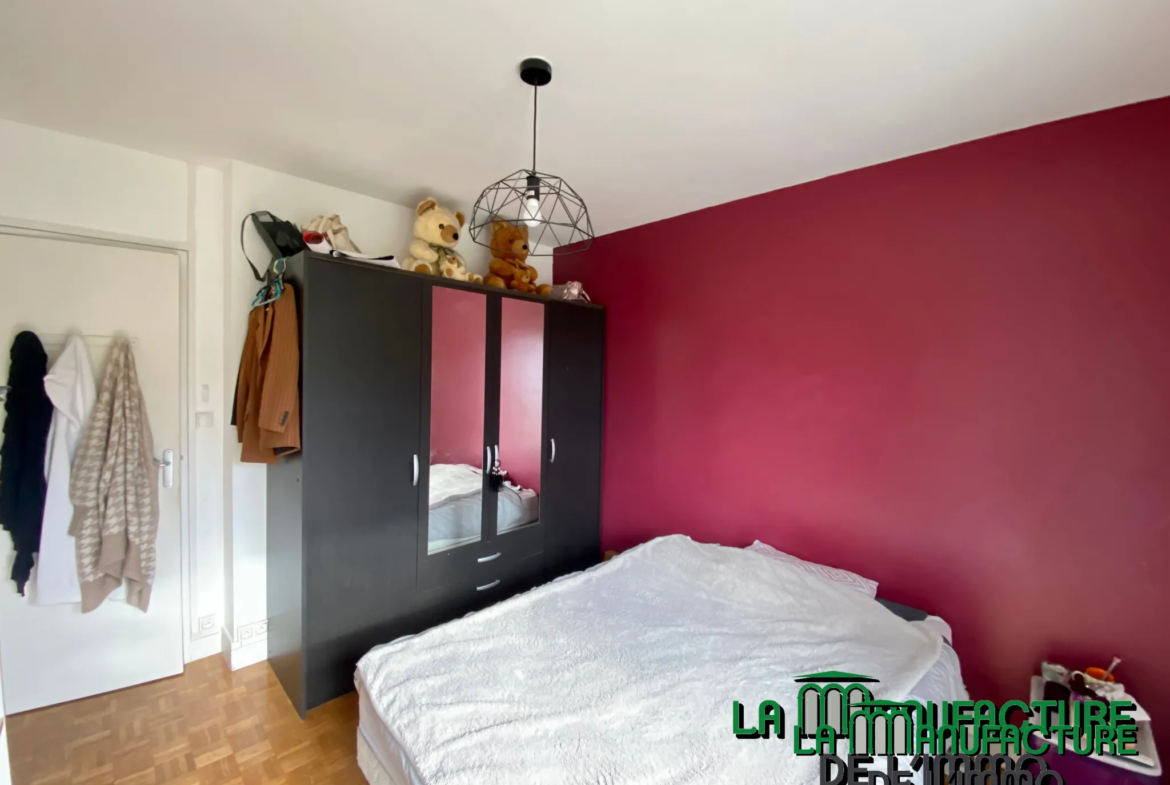 Bel appartement F3 avec balcon à Saint-Étienne - Parc du Portail Rouge 