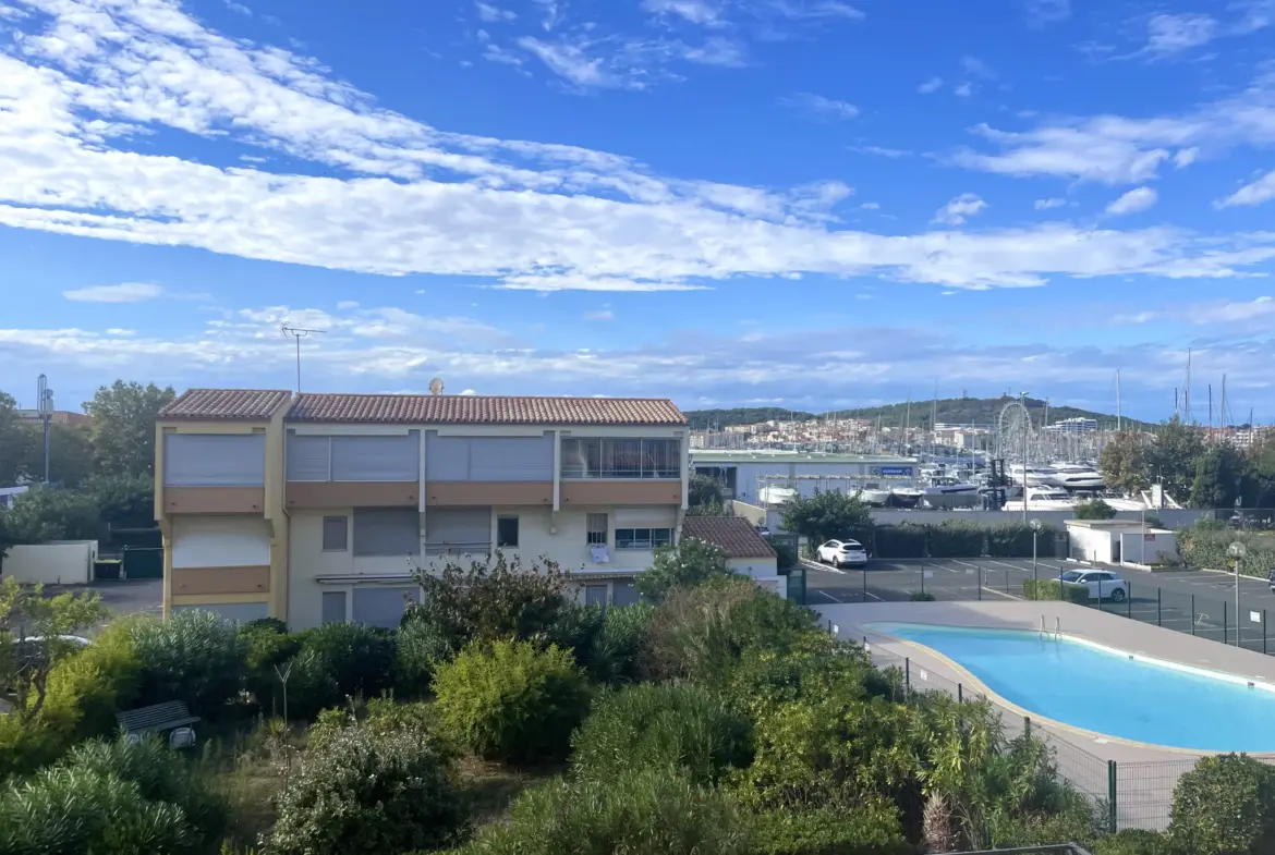 Appartement lumineux T2 avec parking à Le Cap d'Agde 