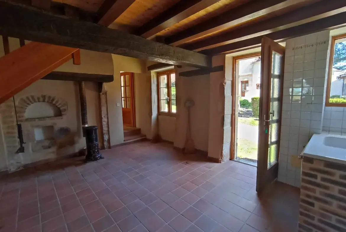 À vendre : Longère de charme avec 2 habitations à Bona (58330) 