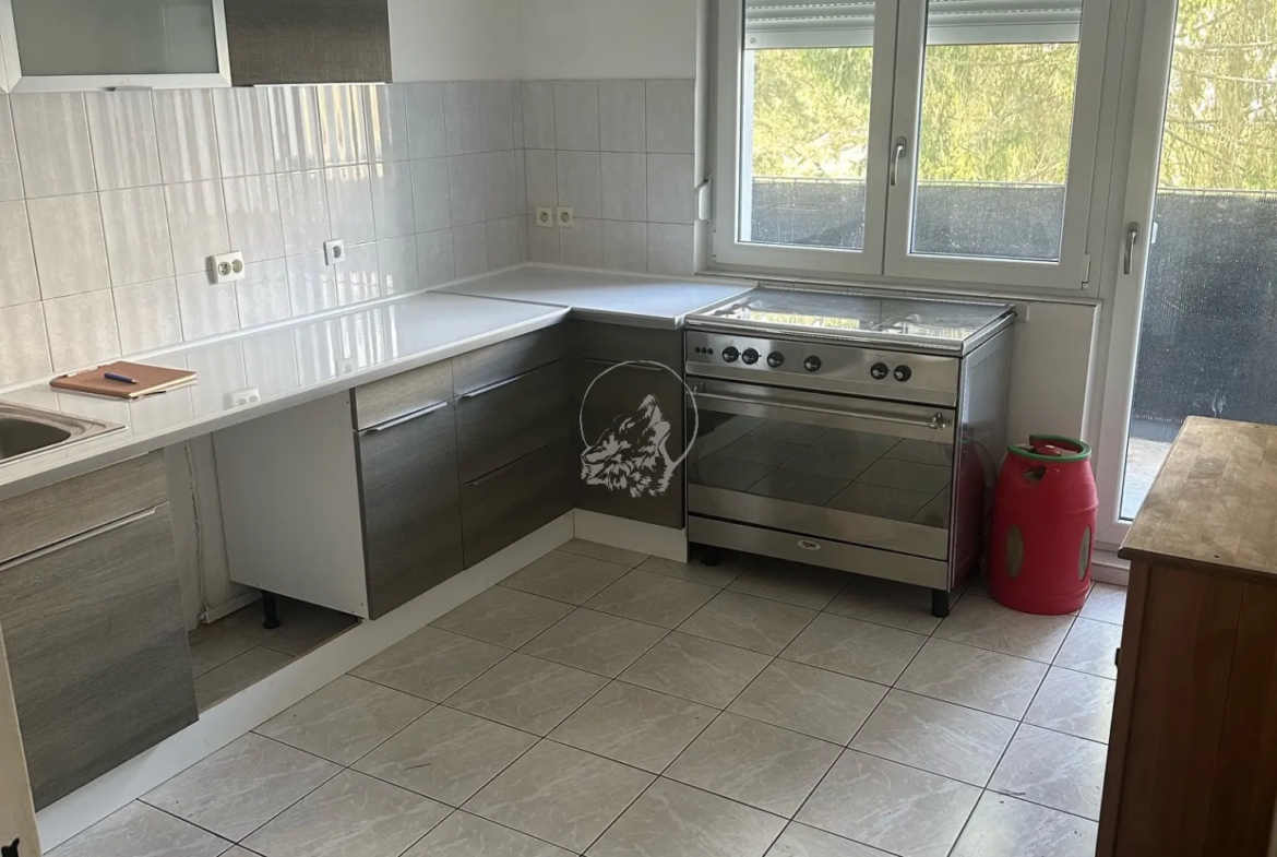 À vendre : appartement F3 à Forbach pour 71 000 € avec balcon 