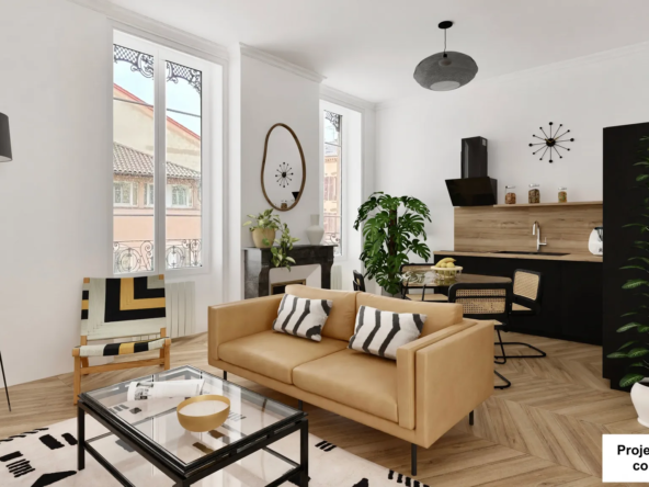 Superbe appartement T3 de 72 m² à Villefranche en plein centre