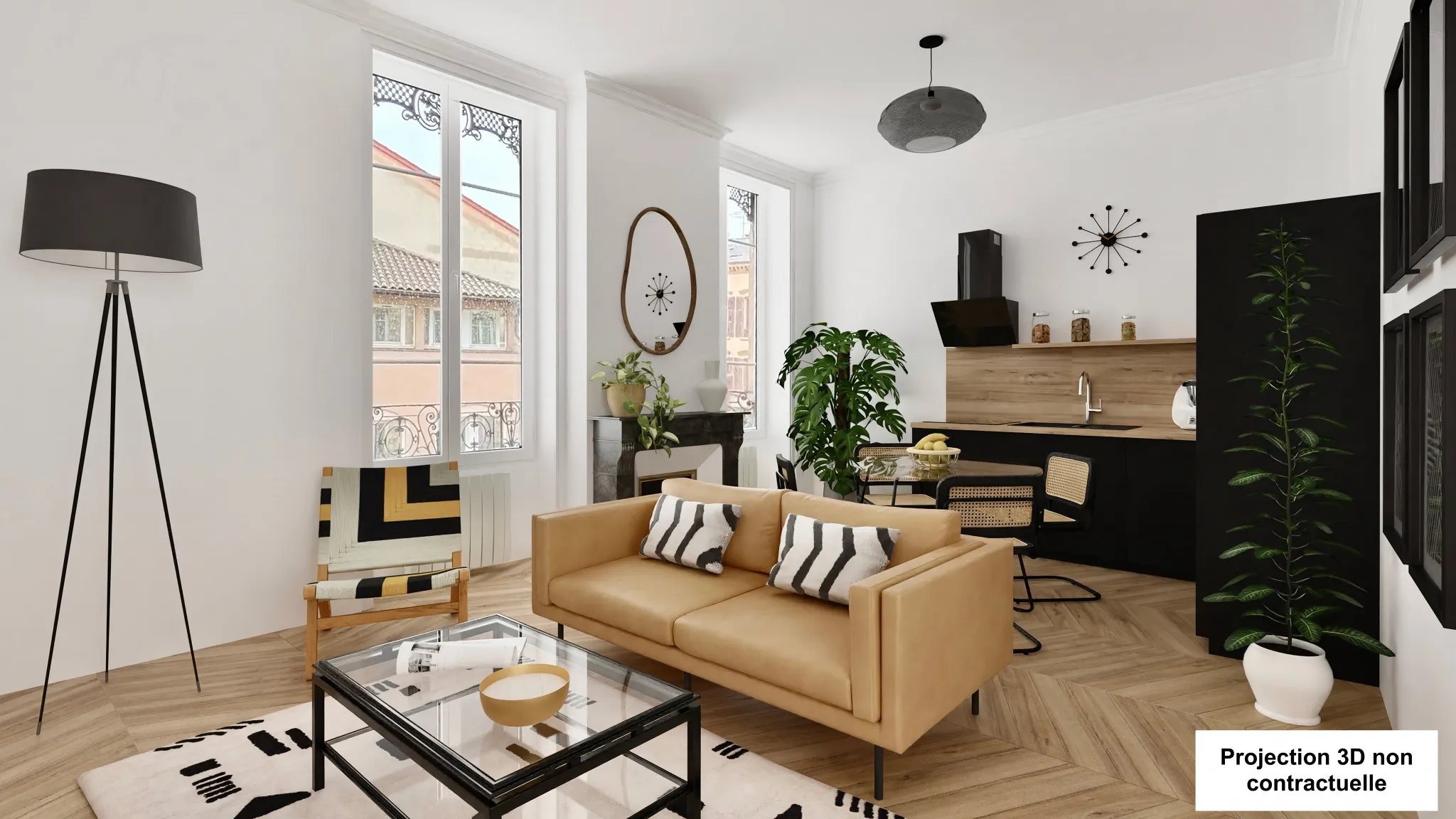 Superbe T3 de 72 m² à Villefranche - Rénové avec charme 