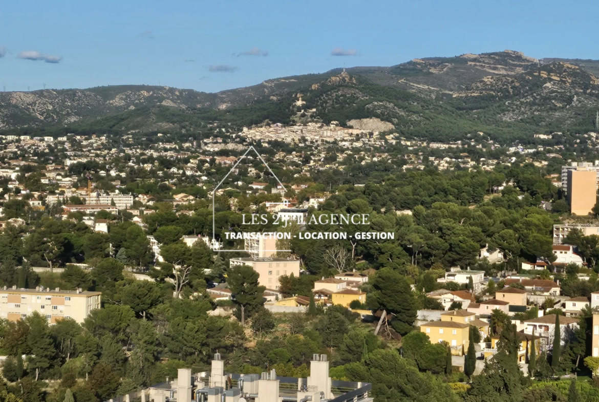 Appartement T3/4 avec vue mer à Montolivet, Marseille 