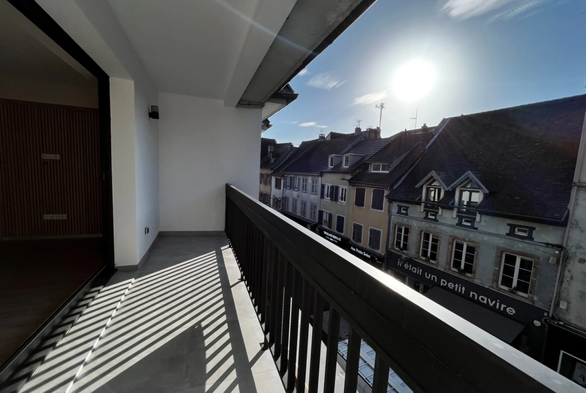 À vendre : Appartement rénové 92 m² avec terrasse à Montbéliard 