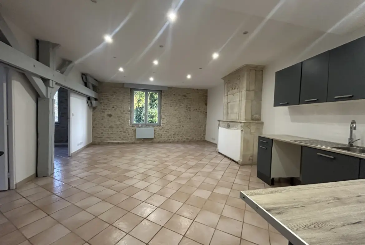 Appartement lumineux 75 m² avec jardin privatif à Saclas 