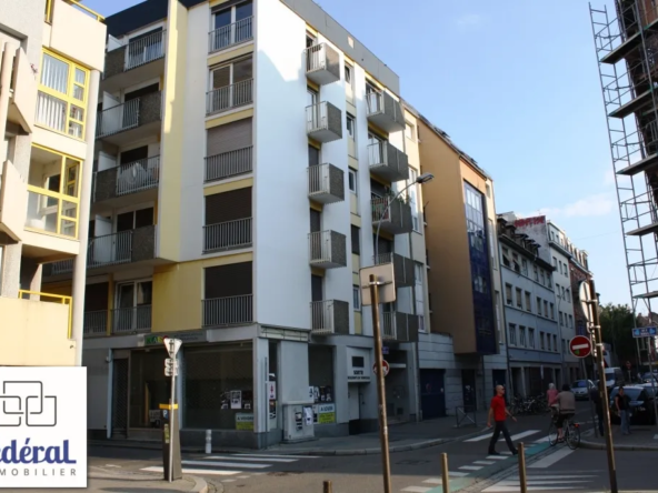 Joli studio de 25,36 m² avec balcon à Strasbourg