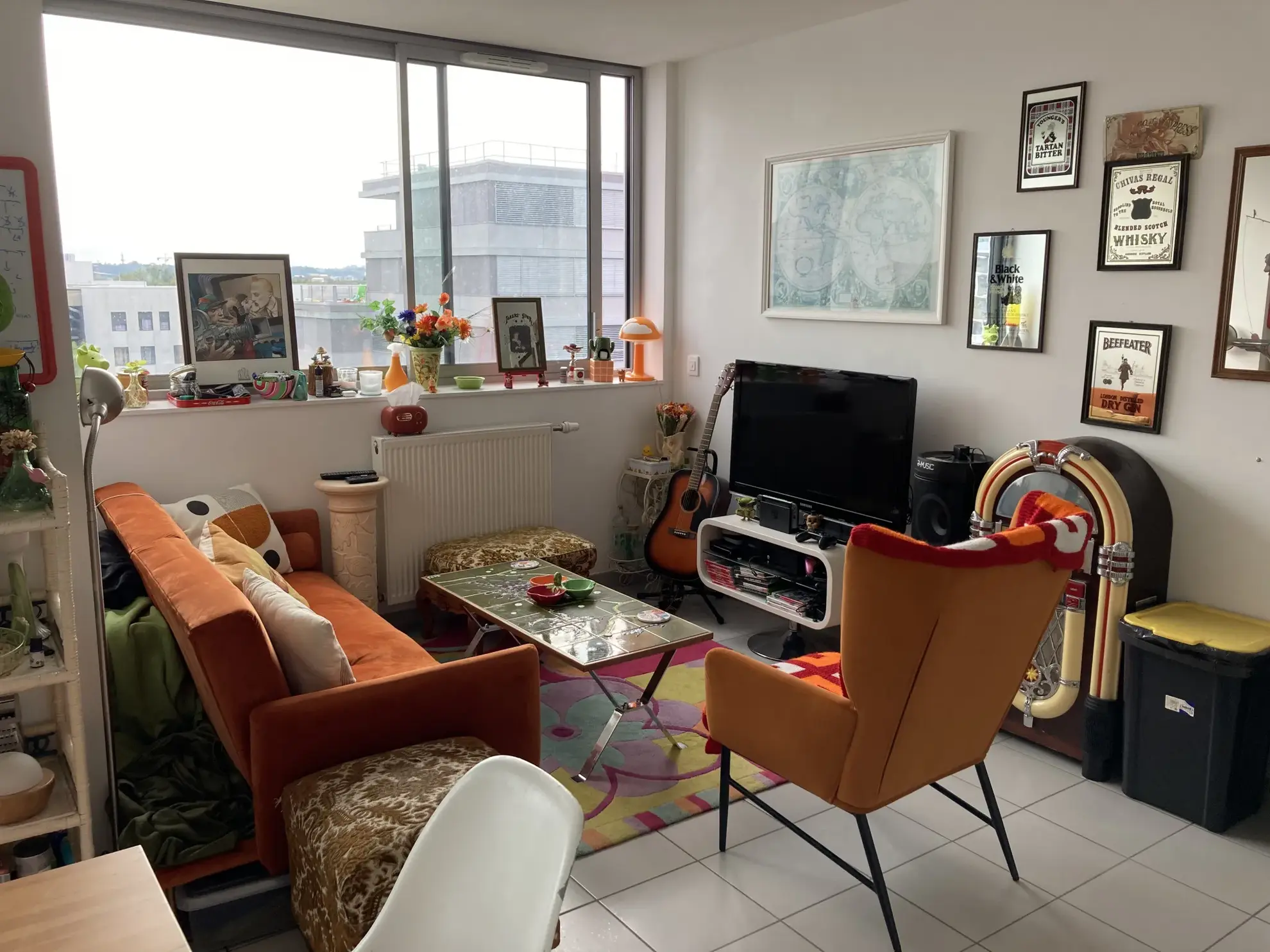 Charmant appartement T2 de 49 m² à Bordeaux avec balcon 