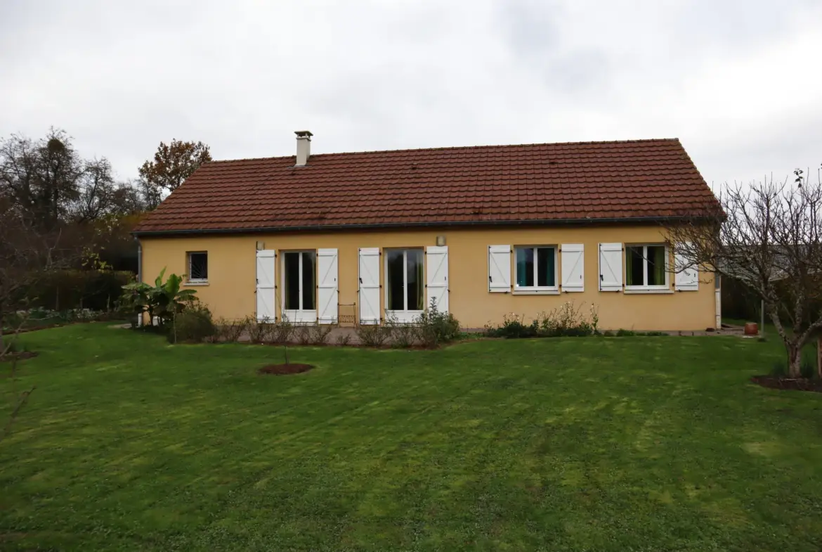 Maison de plain-pied de 2010 à Igornay 