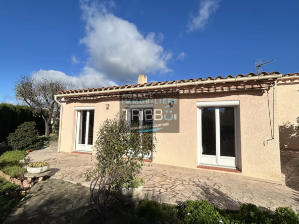 Charmante villa de plain-pied avec jardin à Pollestres