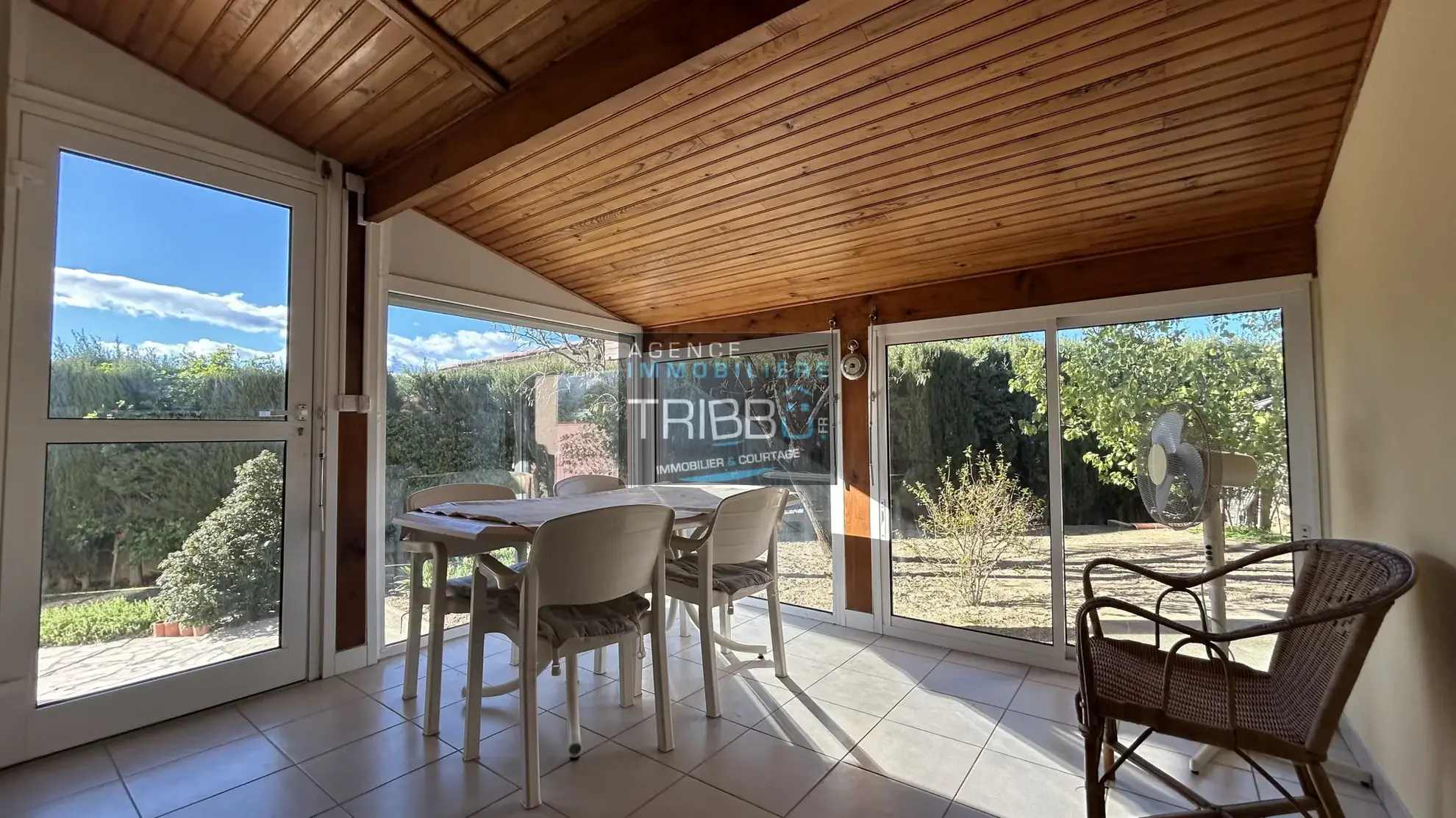 Charmante villa de plain-pied avec jardin à Pollestres 