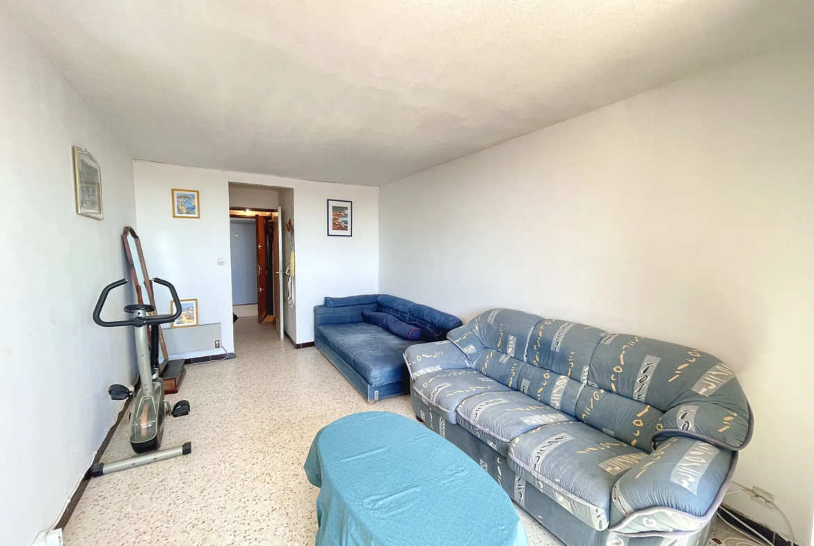 À vendre : Appartement T2 avec vue dégagée au Môle à Le Cap d'Agde 