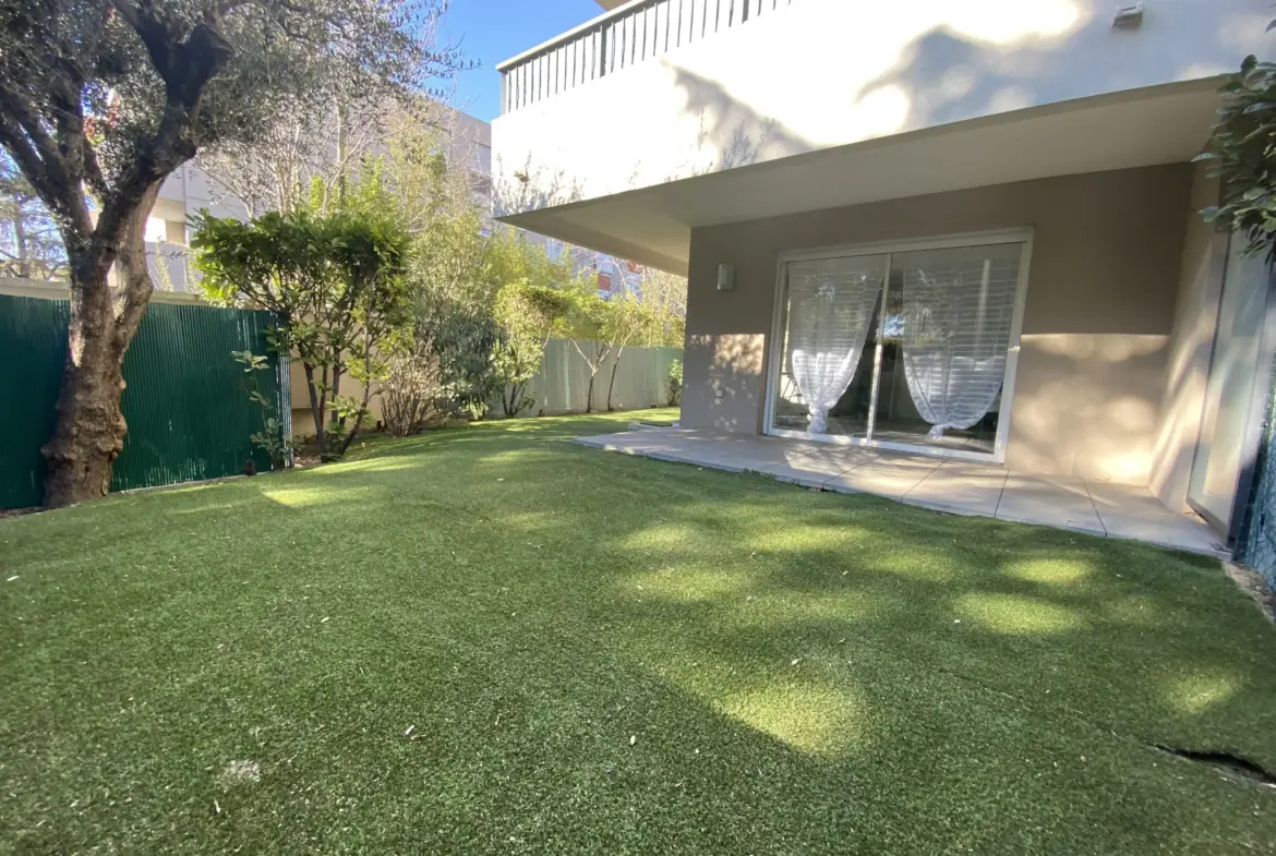 Appartement 2 pièces avec terrasse et jardin au Cannet - 45 m² 