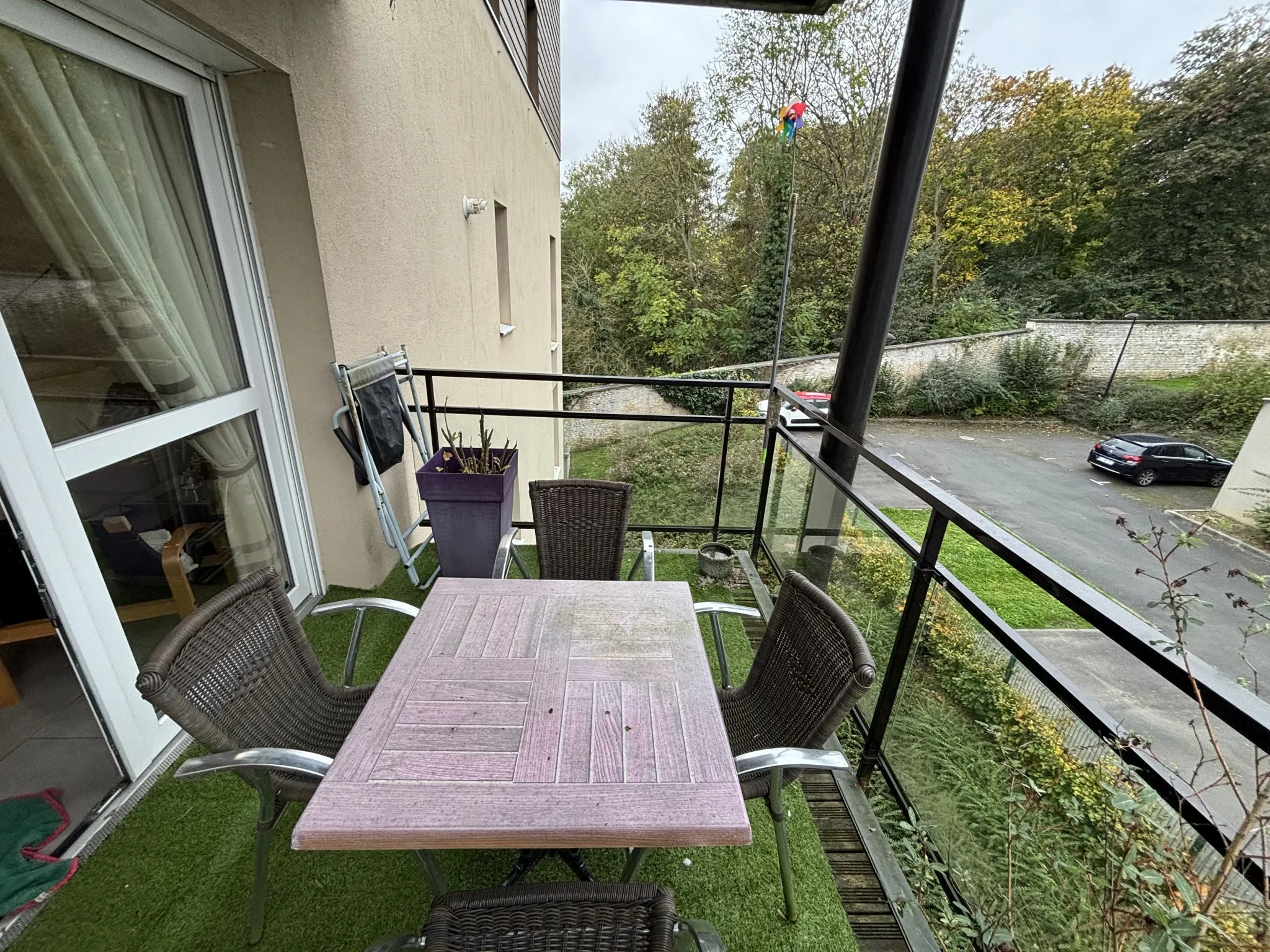 À vendre : Appartement F3 lumineux à Herouville Montmorency avec balcon 