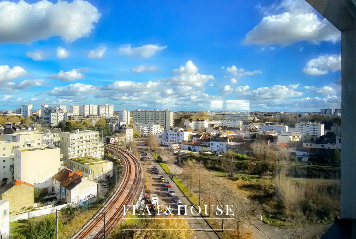 À vendre : Appartement T3 66 m² à Nantes avec stationnement 