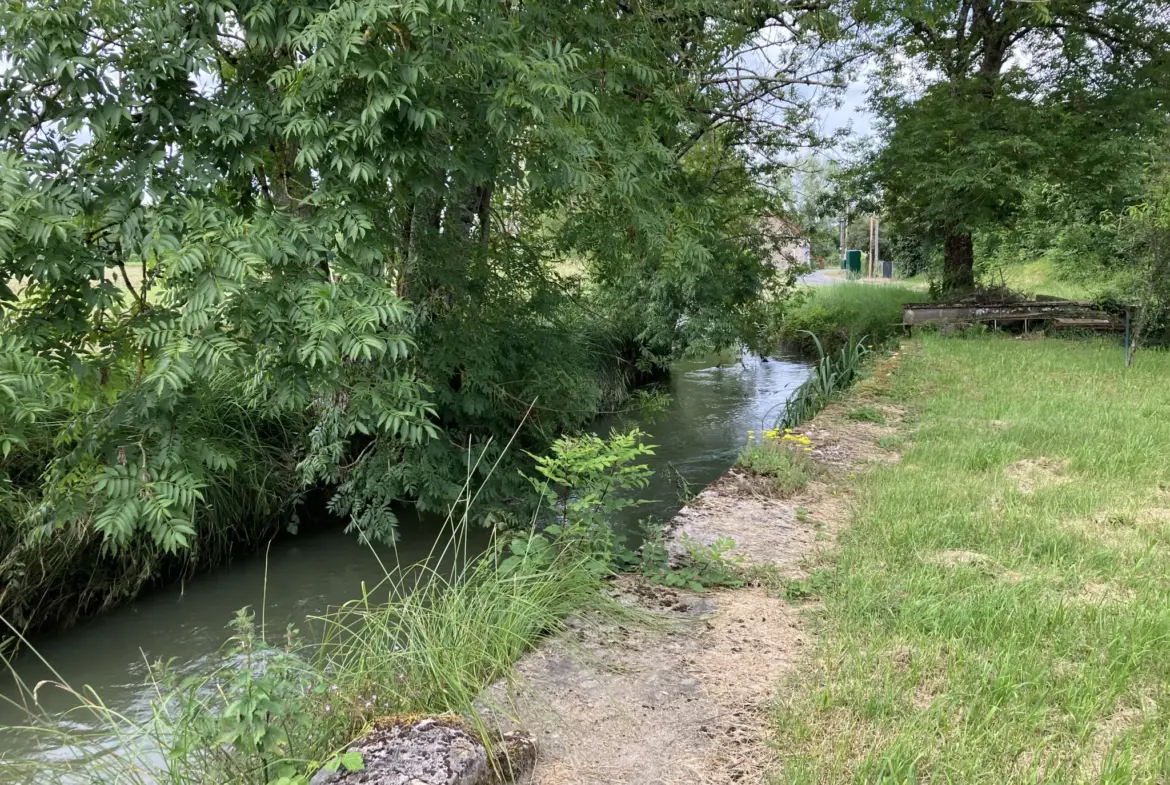 Charmante longère au bord de la Nièvre à Dompierre sur Nièvre 