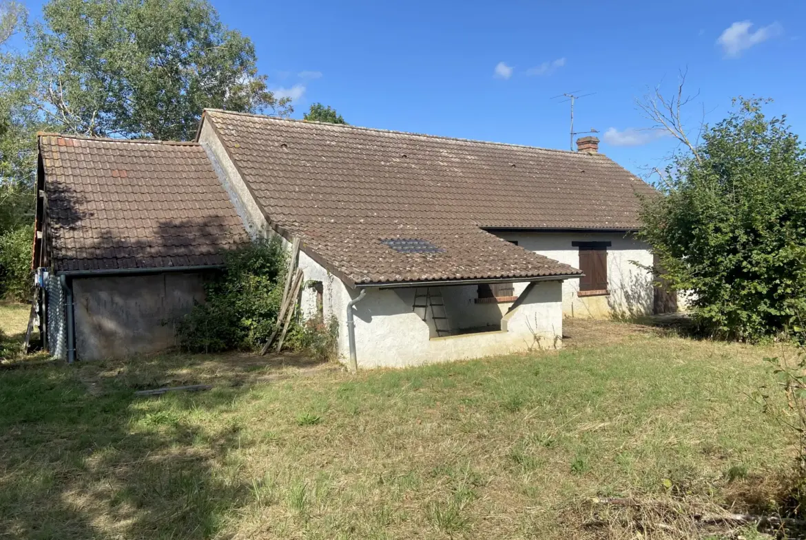 Maison à la campagne à Dampierre-en-Gracay avec jardin de 1840m² 