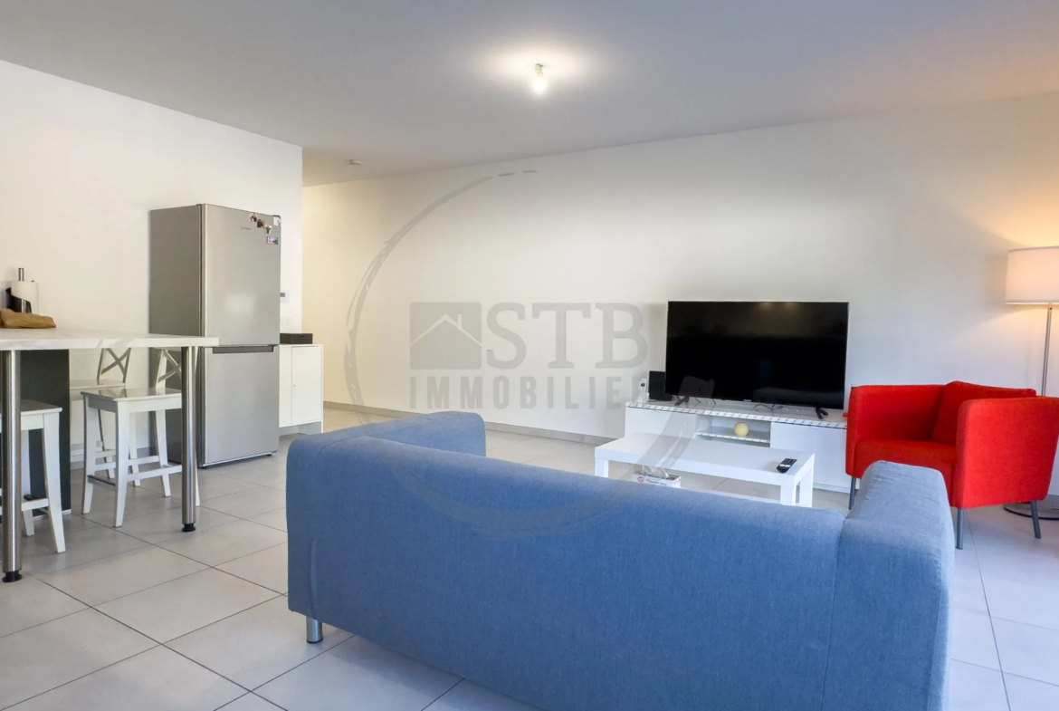 Appartement moderne de 71 m² au Pouzin avec garage et terrasse 