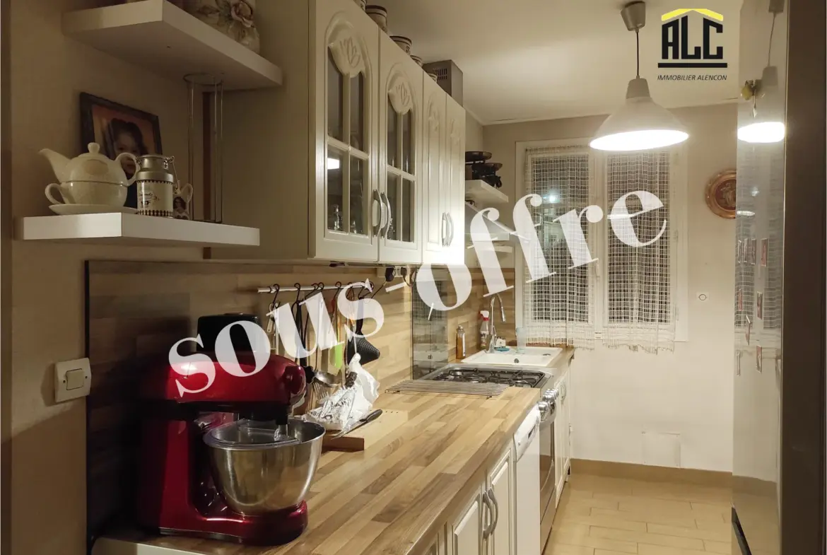 Maison de ville à vendre à Alençon - 88 m², 3 chambres 