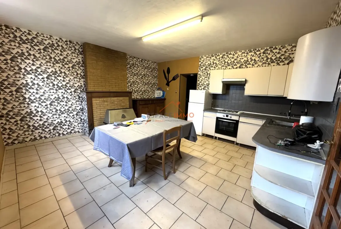 Longère à vendre à Wallers sur 1800 m² 