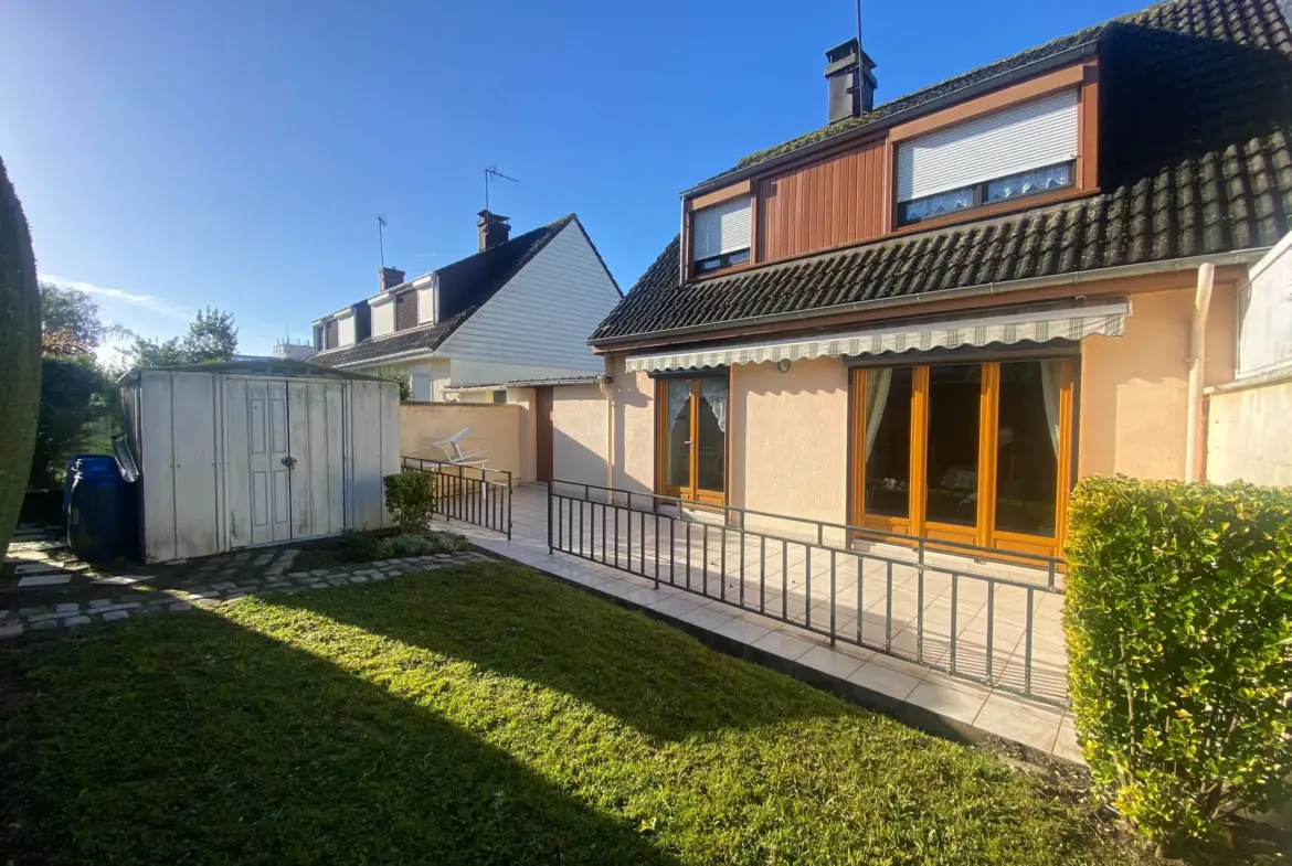 Maison 84 m² avec 3 chambres, jardin et garage à St Quentin 