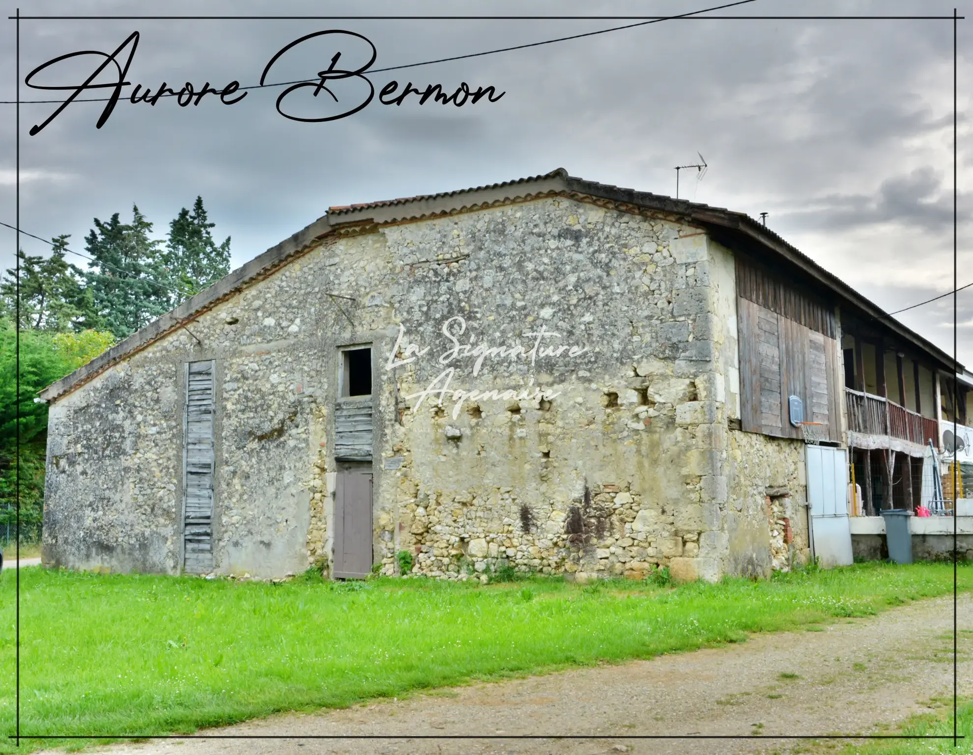 Maison en pierre à rénover à Feugarolles - 164 m² 