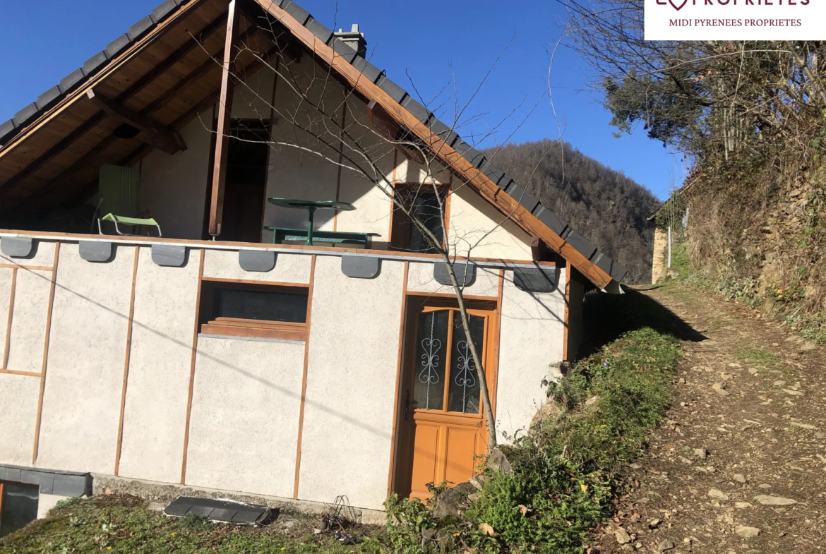 Maison de montagne à vendre à Massat - 140 m² avec vues extraordinaires 