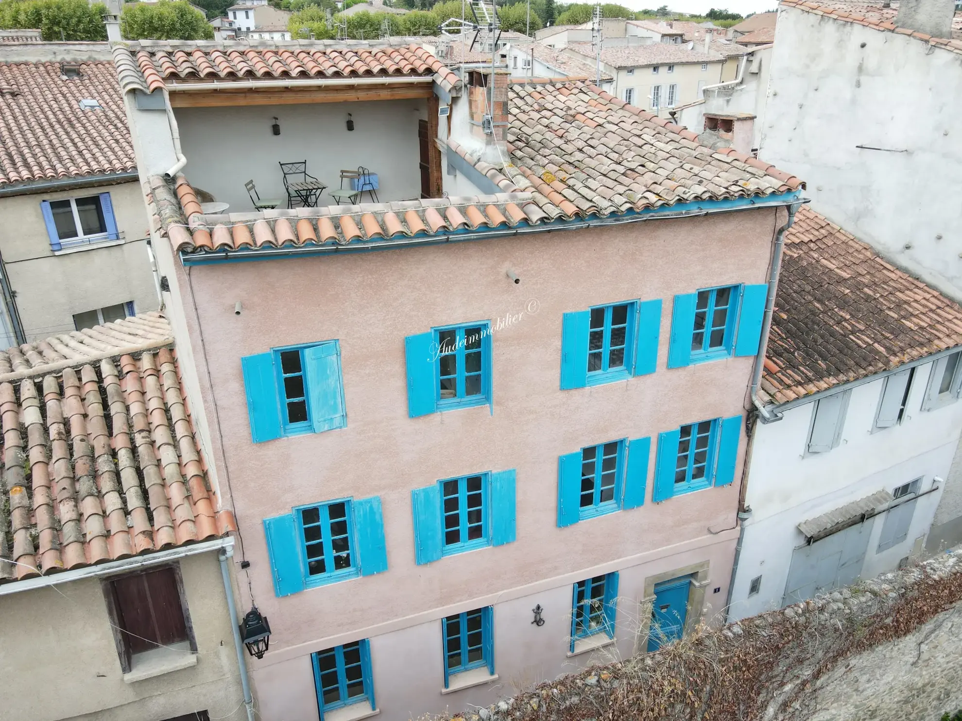 Maison de ville avec terrasse à Limoux 