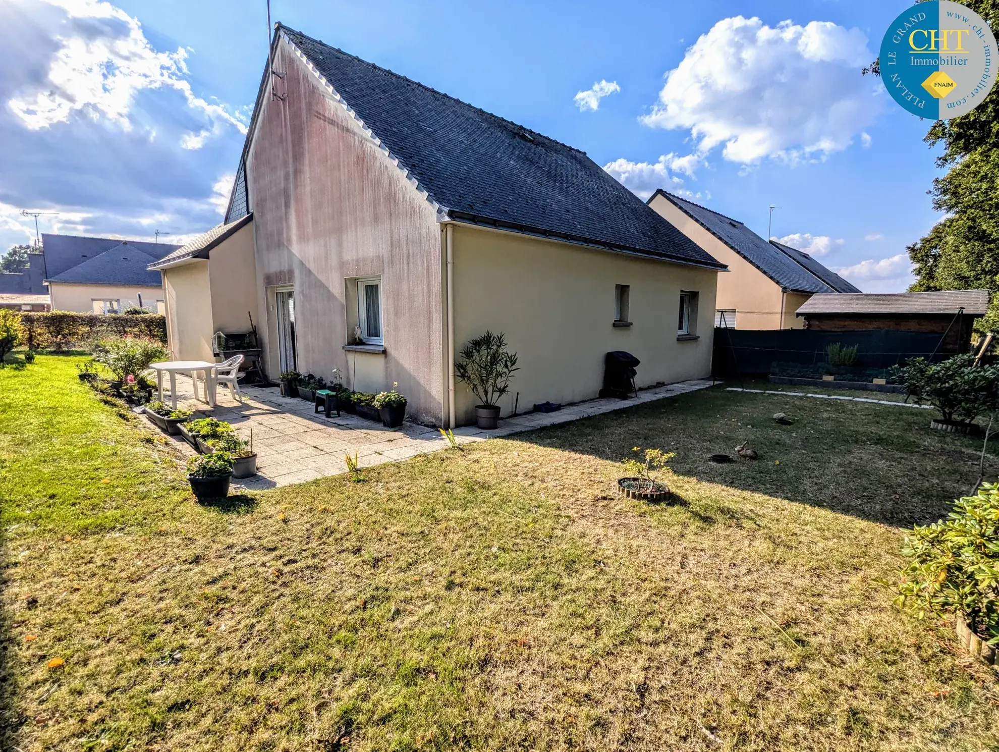 Maison de plain-pied à vendre à Plélan-le-Grand (35) 