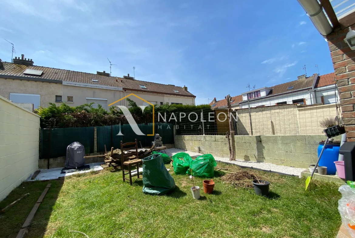 Maison charmante 3 chambres avec jardin à Faches-Thumesnil 