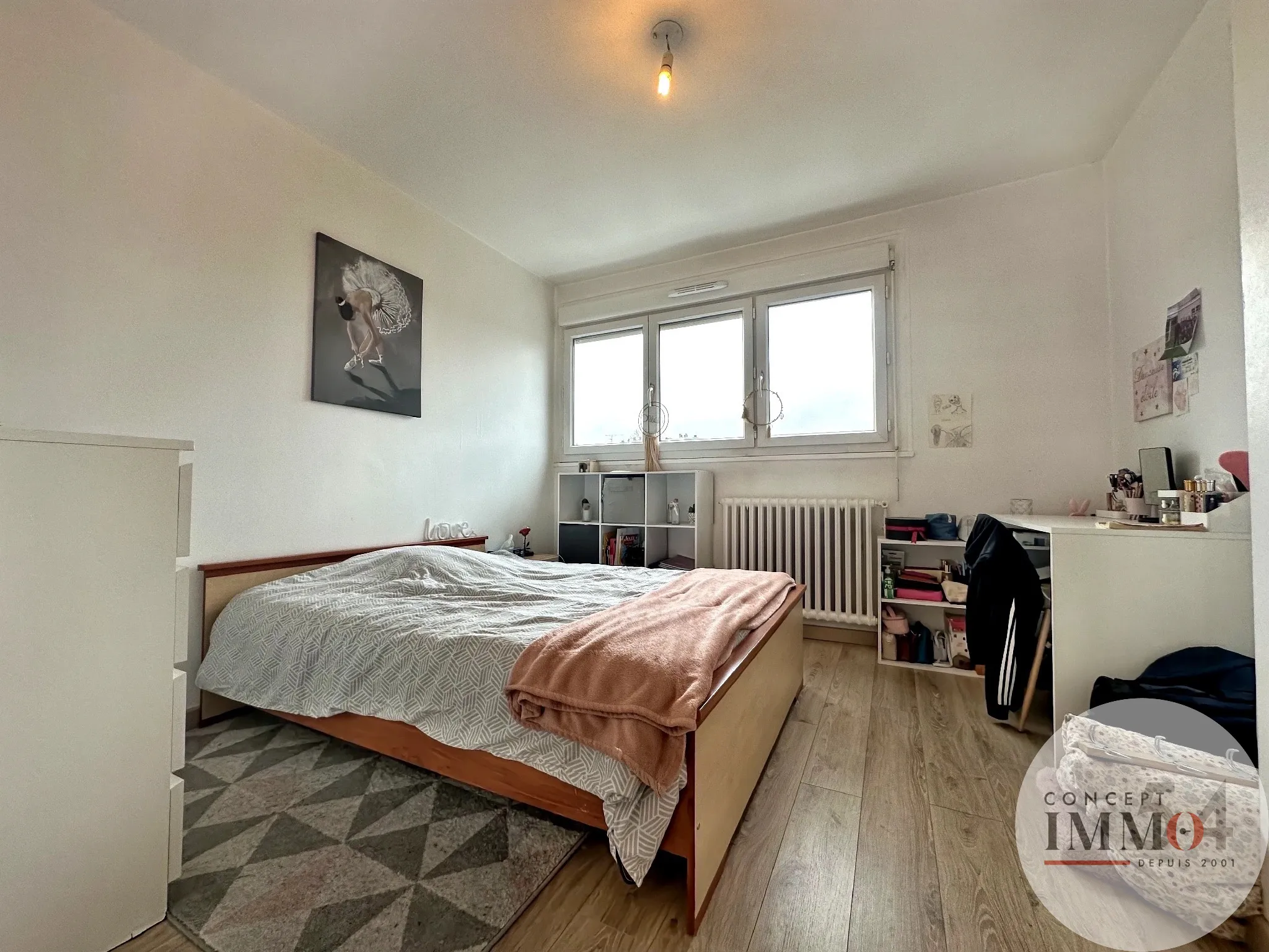 À vendre : Appartement F4 lumineux à Frouard 