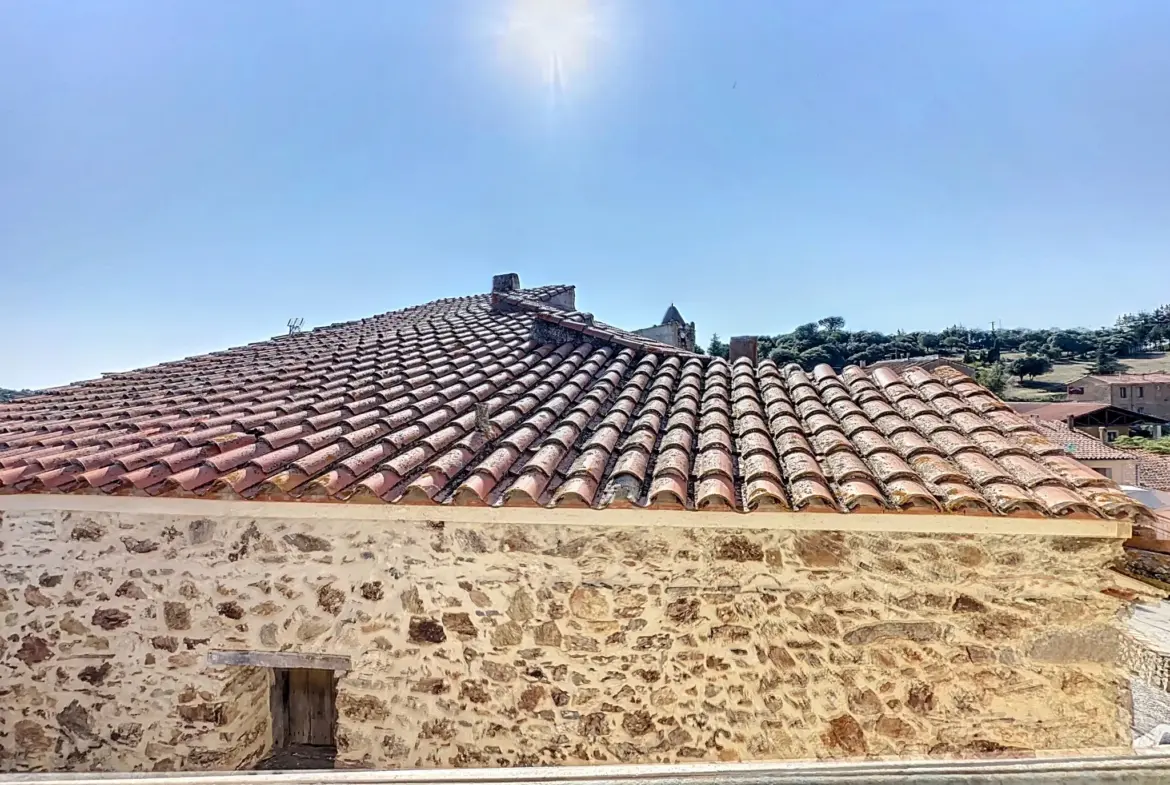 Maison de Village avec Terrasse et Garage à Oms 