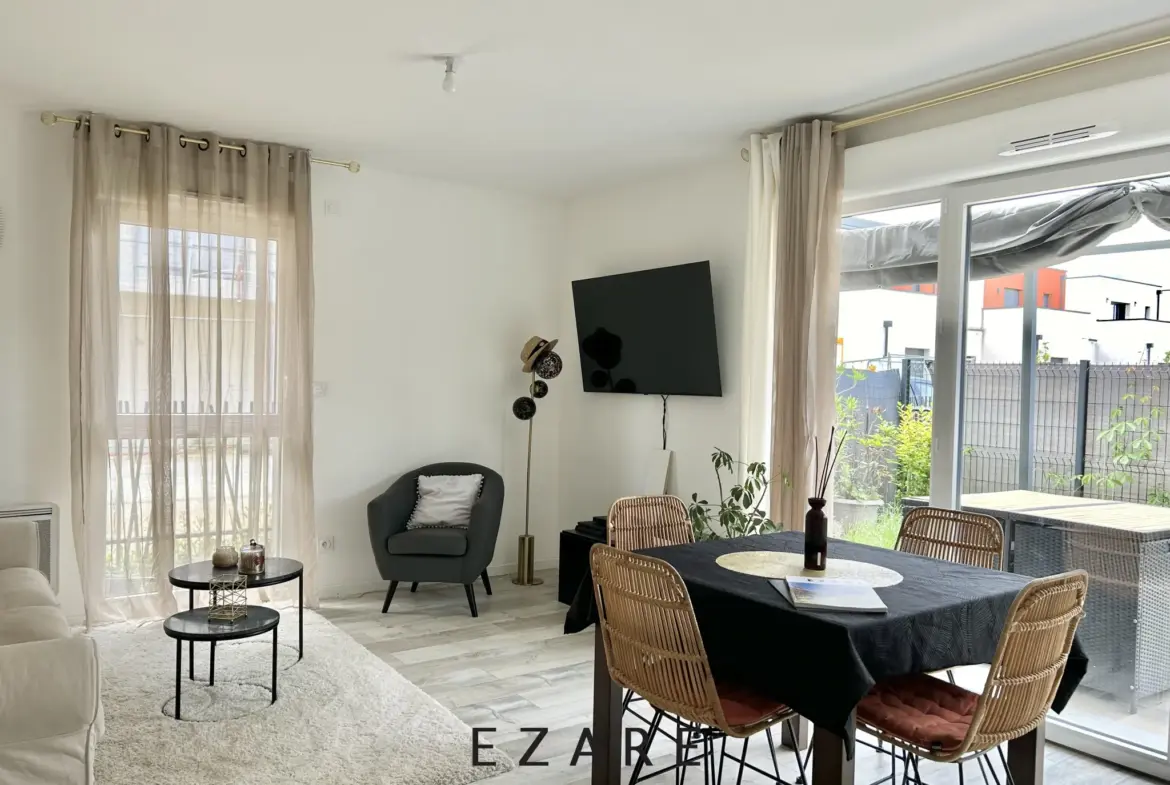 Appartement T3 Neuf avec Jardin à Longvic 